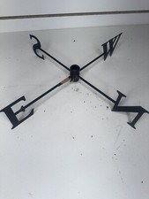 VTG Rustic Farmhouse Weathervane Steel Directional For 3/4” Lightning Rod BLHN picture