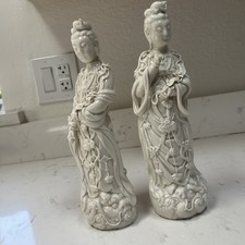 Fine Estate Chinese Dehua Blanc de Chine Figure Guanyin Marked  picture
