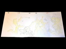 Digimon Frontier : Aldamon & Chakmon aka (Kumamon) ep 29 animation Pan genga Cel picture