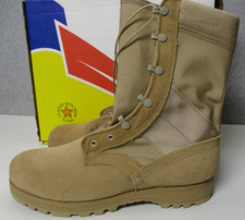 Belleville 330 Hot Weather Army Combat Boots Desert Tan Mens Sz 10.5 R picture
