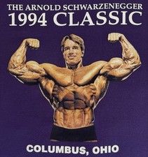 VINTAGE ARNOLD CLASSIC SWEATER 1994 KEVIN LEVRONE BODYBUILDING XXL WORLD GOLDS picture