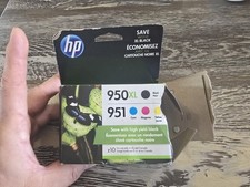 4-PACK HP GENUINE 950XL BLACK & 951 COLOR INK OFFICEJET PRO 8100 SEALED picture