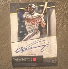 2024 Topps Museum Collection Autograph Vladimir Guerrero #AA-VGJ Gold 14/25 picture