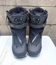 Nitro Team Pro MK TLS Men's Snowboard Boots 9 Black/Gray Vibram Speed Lace picture
