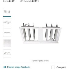 Dayton 4HA11 Ceiling Truss Damper 30