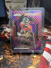 2023 Panini Prizm - Emergent Kyle Pitts #H-13 Purple Power Prizm /49 picture