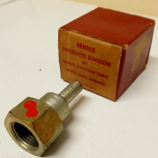 NOS 1955 1956 1957 1958 Pontiac Vacuum Power Brake Booster Check Valve Bendix picture