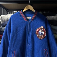 JC Freeman & Son Authentics blue Minneapolis Marines varsity jacket Football 3XL picture