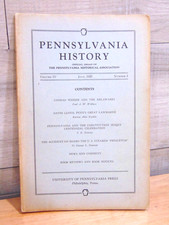 Vintage 1937 Pennsylvania History Book Conrad Weiser and the Delawares Vol. IV picture