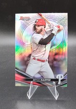 2022 Bowman's Best - Bryce Harper #10 Refractor Philadelphia Phillies Card  picture