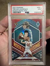 2021 Panini Phoenix-Trevor Lawrence  #RS-1 Rookie Rising-Red  /199 - PSA 9 picture