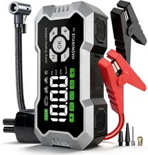 10000A Car Jump Starter Air Compressor Tire Inflator Battery Booster Charge Case picture