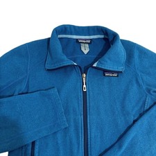 Patagonia Emmilen Full Zip Jacket Coat Women S Blue Lightweight Front Pockets picture