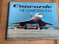 Concorde The Competitive Edge Sales Promotional Brochure BAC Aerospatiale 1973 picture