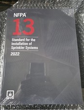  NFPA 13, Standard for the Installation of Sprinkler Systems 2022 USA Brand new  picture