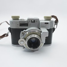 Vtg. Kodak 35 Anastigmat Special f:3.5 50mm Untested W/ Leather Case -  picture