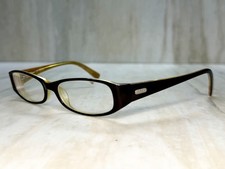 Vtg Versus Versace Glasses Frame Tortoise Gold Rectangular VR8032 475 51-16-130 picture