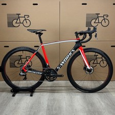 Used Specialized S-Works Tarmac Disc, Dura-Ace Di2, Roval, Carbon Road Bike 54cm picture