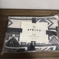 ARANDA My AFRICA NDEBELE THROW BLANKET WRAP 55