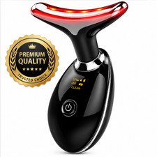 7-in-1 Deplux Face Neck Massager - Glossy Black picture