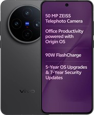 vivo X200T (Black, 256 GB) (12 GB RAM) Dimensity 9400+ ESIM Global Version. picture