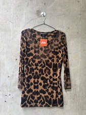 INC International Concepts Animal Print Mesh Top picture