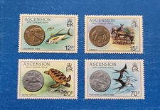 Ascension Stamps, Scott 355-358  Complete Set MLH picture