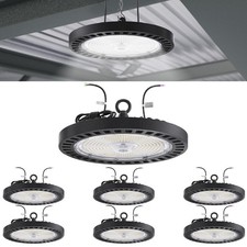 Sunco 6 Pack 240W UFO High Bay LED 34800LM 5000K Dimmable picture
