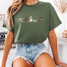 Cute Frenchie French Bulldog Tshirt Dog Mom Lover Gift picture