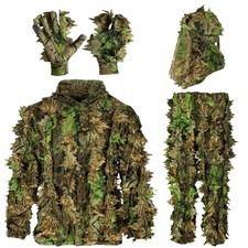 AYIN Ghillie Suit for Men – 3D Leafy Camo Hunting Suit with Hood for Turke picture