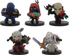 Bandai Warhammer 40,000 40k Chibi Series 1 Complete Full Set of 5 Figure USA picture