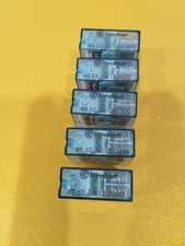 5 Pcs Finder 40.52.7.012.0000 PCB/Plug-In Relay, DPDT 8A, 12V DC coil, 40 Series picture
