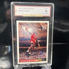 1992 Upper Deck Michael Jordan #23 GEM MINT 10 picture
