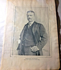 1901 World’s Great Rulers & Inventions Folio w/ Edison Roosevelt Curie Marconi picture