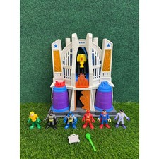 Imaginext DC Super Friends HALL OF JUSTICE League Playset w/ Action Figures picture