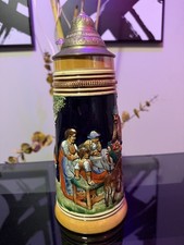 Marzi & Remy 1L Stein Pewter Lid, Rare Excellent Condition picture