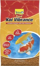 TetraPond Koi Vibrance, Soft Sticks, Easy to Digest Floating Pond Food, 5.18 lbs picture