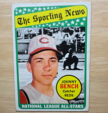 Topps 1969 The Sporting News All-Star Selection Johnny Bench Reds #430 picture