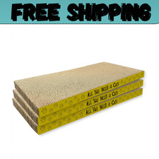 3 Pack Cardboard Cat Scratcher Pads Cat Scratching Board for Indoor picture