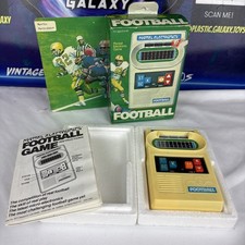 Mattel Electronics Football Handheld Electronic Game 1977 CIB Box Manual TESTED picture