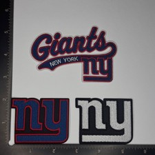 New York Giants Iron/Sew On Embroidered Patch picture