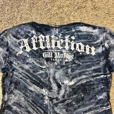 Distressed Affliction Patch Longsleeve Shirt picture