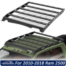 For 2010-2018 Ram 2500 Crew Cab Steel Roof Rack Basket Cargo Luggage Carrier New picture