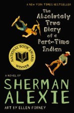 The Absolutely True Diary of a Part-Time Indian - Paperback - GOOD picture