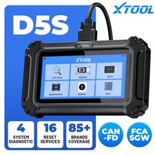 XTOOL D5S OBD2 Scanner Automotive Engine ABS SRS AT Diagnostic Tool 16+ Resets picture