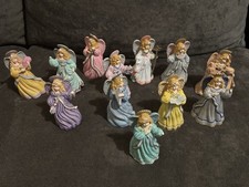 Full Set of 1993 Angels of The Month Novelino Inc Angel Figurines picture