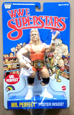 Mattel LJN WWE Superstars Wave 4 Mr. Perfect Curt Hennig HTF 1-day shipping picture