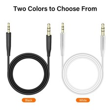 3.5mm to 2.5mm AUX Audio Cable 1.5M Male Cord for Bose JBL AKG Headphones picture