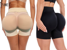 BIMEI Women Seamless Butt Lifter Padded Panties Enhancer Boyshorts Underwear picture