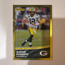 Panini 2021 NFL Sticker & Card Collection Aaron Rodgers Packers Purple #33/149 picture